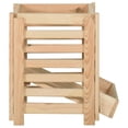 thumbnail image 3 of vidaXL Potato Box 60x40x50 cm Solid Pinewood, 3 of 5