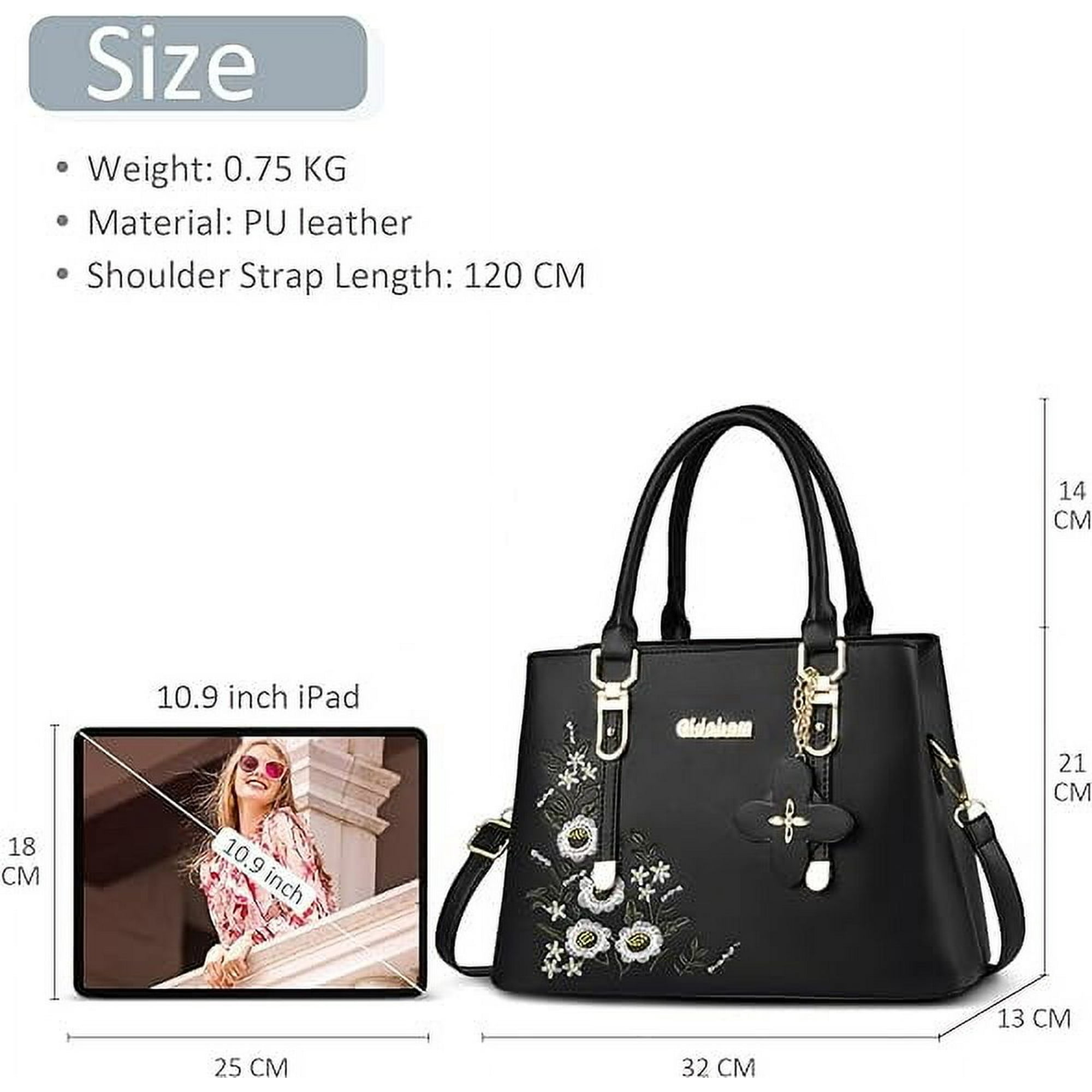 Women Barrel Handbags Purses Fashion Satchel Bags Top Handle Shoulder Bags Vegan Leather Work Bag