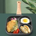 thumbnail image 4 of LUNA 3 In 1 Frying Pan Multipurpose Burger Pan Non-Stick Crepe Pan Stone Aluminum Pancake Frying Pan Kitchen Pan, 4 of 8