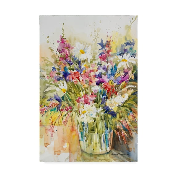 Trademark Fine Art 'Mix And Match' Canvas Art by Annelein Beukenkamp