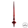 thumbnail image 2 of Vickerman M183303S 12 Po. Embout de Cupola Rouge Brillant 3 par Sac, 2 of 3