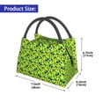 thumbnail image 2 of Balery Frogs Bolsa de Aislamiento Portátil – Bolsa de Almuerzo con Forro de Aluminio Mejorado, Funda Impermeable y Fácil de Limpiar para Picnic y Caja de Almuerzo, 2 of 6