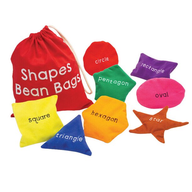 Learning Resources Shapes Bean Bags