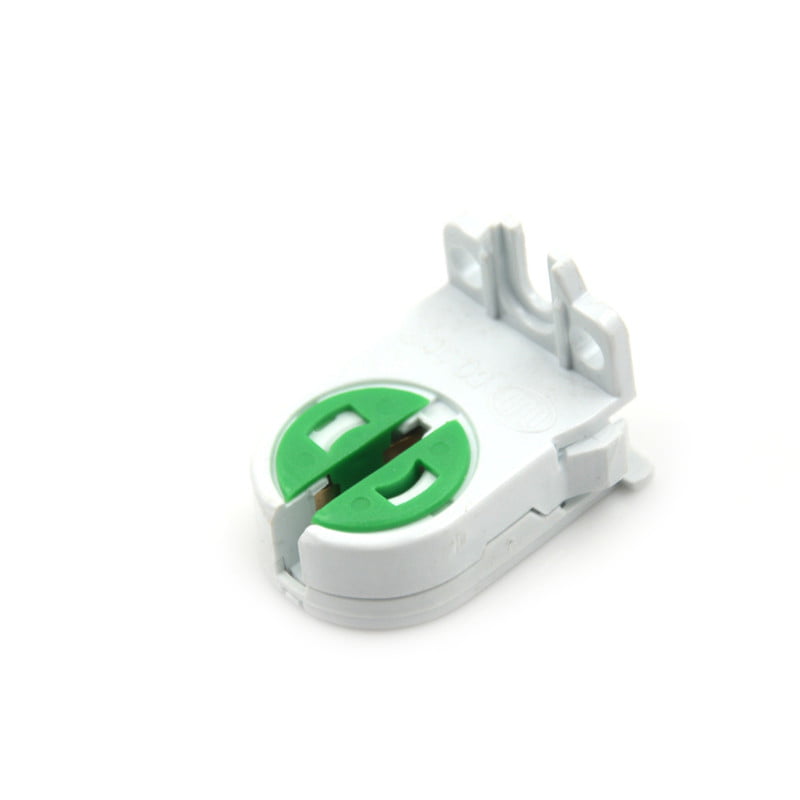 2x T5 Base Fluorescent & LED Tube Lamp Holder Socket Snap-In Or Slide-On Fitting