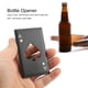 thumbnail image 1 of Abridor de Botellas Bling Bling Acero Inoxidable Tarjeta de Crédito, 1 of 8