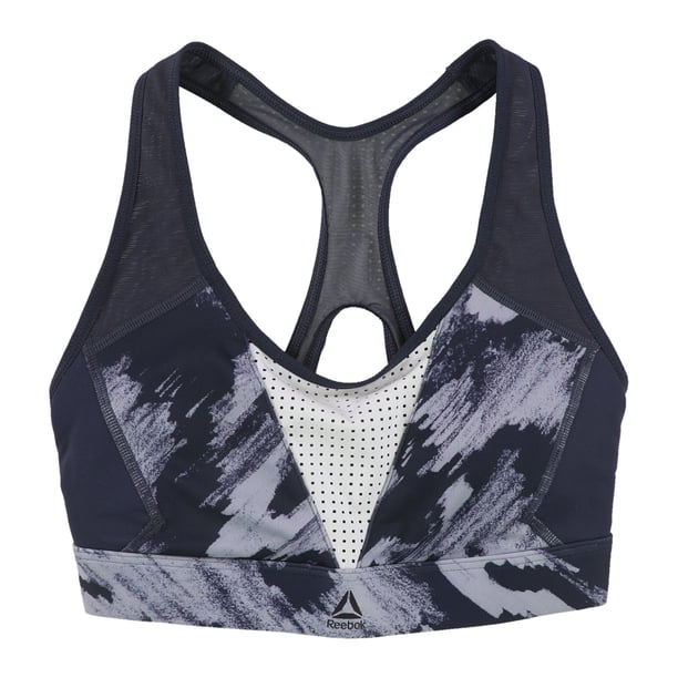 Sujetador deportivo Reebok Hero para mujer azul extra pequeño