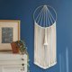thumbnail image 4 of Decoración de pared con sol de macramé Caught Dreams, colgante de pared bohemio hecho a mano con cuerda de algodón natural, decoración de habitación de estilo bohemio para tu espacio sagrado (30,5 cm, 4 of 6