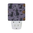thumbnail image 5 of Yayeee LED Night Light for The Home Plug in With Light Sensors 2 Pack, Halloween Cats, 5 of 6