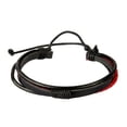 thumbnail image 1 of Punk Rock Hombres Mujeres Multi Strand String Pull Tie Pulsera PU Cuero jinwen Pulsera trenzada ajustable, 1 of 8