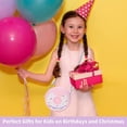 thumbnail image 5 of Pop Purse Fidget Bolso De Hombro Para Niñas, Pop Fidget It Bolso Bandolera, Silicona Sensorial Alivia El Estrés 2 En 1 Popper Bag Fidget Toy Party Fav, 5 of 5