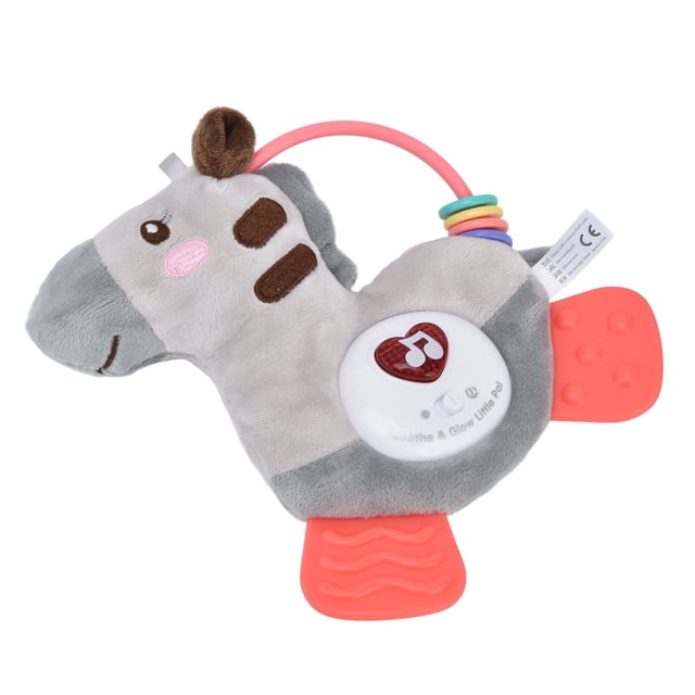 Juguete de muñeca para la dentición del bebé, mordedor de caballo para bebé, mordedor de caballo de peluche, juguetes de muñeca de peluche, juguete para muñeca de dentición, salida de alta intensidad