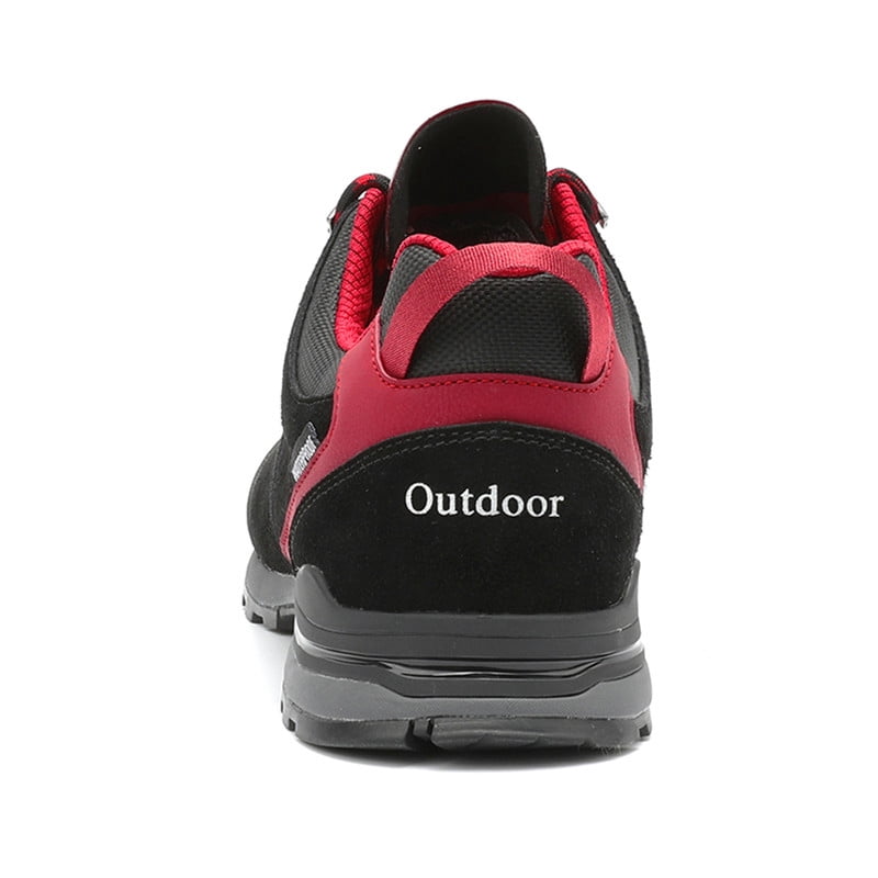 BETOOSEN Mens Outdoor Trekking Sneakers Waterproof Hiking Shoes Breathable Suede Leather Lightweight Walking Shoes