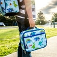 thumbnail image 4 of Wildkin Kids Insulated Lunch Box for Boy and Girls, BPA Free (Dinosaur Land Blue), 4 of 8