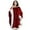 Wine, variant on Hooded Cloak for Women Sherpa Fleece Blanket Poncho for Adults Ultra Soft Plush Wearable Blanket with Large Pockets and Button Closure for Cozy Comfort at Home Christmas Valentine's Day