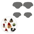 thumbnail image 6 of Self-Adhesive Insoles Heel Repair Sticker Insert Heel Stick Foot Care gray, 6 of 8