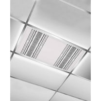 Fluorescent Light Covers for Ceiling Lights 1 Pack, Black Geometric Magnetic Ceiling Light Covers 2x4 Feet for Classroom Office School, Modern Abstract Striped Boho Overhead Drop Ceiling Light Shade