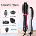 thumbnail image 6 of VEVOR Hair Blow Dryer Brush Dual Voltage Hot Air Styler with 2.56" Oval Barrel, 6 of 6