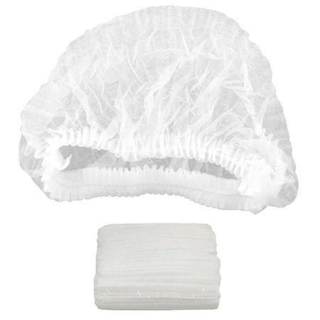 100 DISPOSABLE HAIR NET CAPS Sunless Airbrush Tanning Spray Tan Salon Spa Food