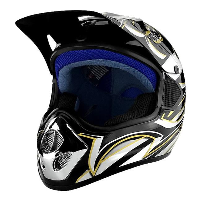 RS Helmets RS-8686-Xlarge Off Road Motocross Motorcycle Helmet Gloss