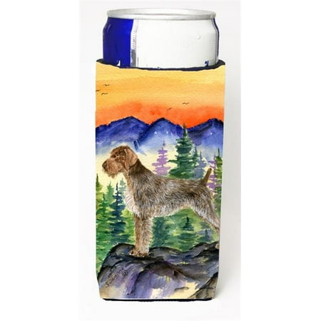 

German Wirehaired Pointer Michelob Ultra bottle sleeves for slim cans 12 oz.