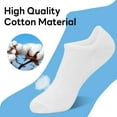 thumbnail image 2 of Elutong No Show Socks Mens, 8 Pairs Non Slip Invisiable Cotton Socks with Low Cut 5.5-11, 2 of 7