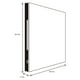 thumbnail image 5 of Calefactor de Panel Marble 380w CalorSolar 332CaSol Blanco con betas grises y cafés, 5 of 9
