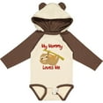 thumbnail image 3 of Inktastic My Mommy Loves Me Sloth Boys or Girls Long Sleeve Baby Bodysuit, 3 of 5
