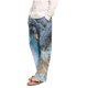 thumbnail image 1 of Puntoco Pantalones casuales largos para hombre Pantalones de pijama a cuadros holgados con estampado de cuadros casuales a la moda para hombre Pantalones largos, 1 of 4