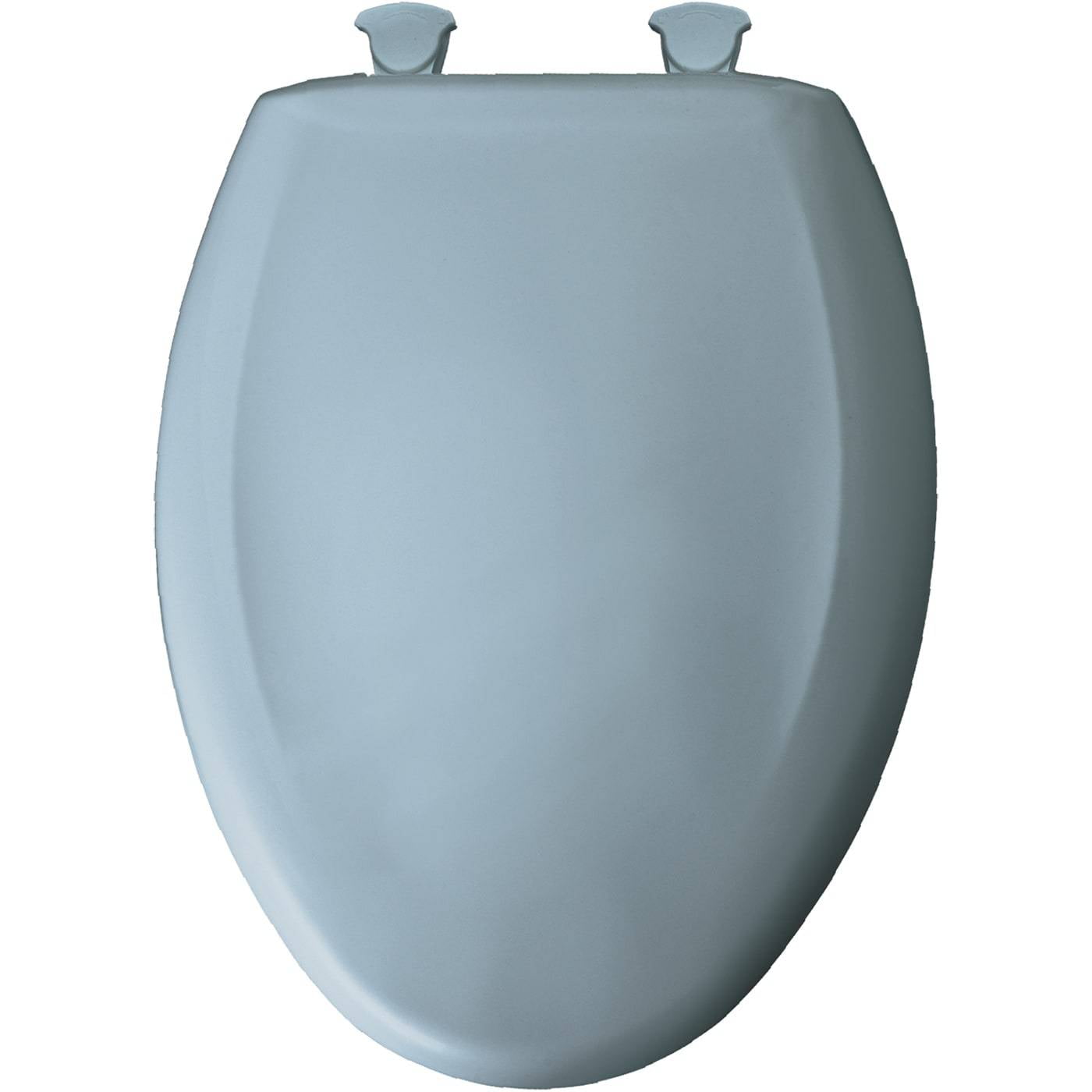 Bemis 1200SLOWT 044 Elongated Toilet Seat in Cerulean Blue with STA