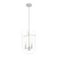 thumbnail image 6 of Hunter - Sacha 3-light Brushed Nickel, Medium Size Pendant Light, Dimmable, Modern Style, Urn Shaped, for Bedrooms, Dining, Living Rooms - 19317, 6 of 9