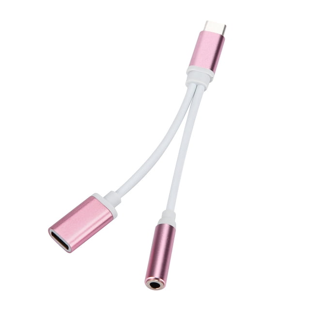 Oliegs USB Type-C To 3.5mm Jack AUX Headphone Audio Splitter Converter Adapter Cable