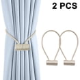thumbnail image 1 of 2 uds. Clips magnéticos para sujetar cortinas, cuerda hacia atrás, hebillas para sujetar cortinas, carpetas para cortinas, para decoración del hogar, cafetería, oficina Adepaton 2034746-2, 1 of 9