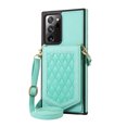 thumbnail image 2 of Nalacover Back Mirror Flip Case for Samsung Galaxy Note 20 Ultra,Wallet Case Crossbody PU Leather with Card Holder Kickstand Phone Case Detachable Shoulder Strap Handbag, Green, 2 of 13