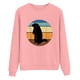 thumbnail image 1 of Gibobby Sudadera con forro polar Mujer sudadera de – Sudadera del día de la Sudadera cómoda para mujer para de la (tipo 3)(Rosa, XL), 1 of 4