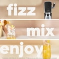 thumbnail image 2 of Mezcladores de Cócteles SodaStream Crafted: Sabor Durazno Blanco y Jengibre, Mezcladores sin alcohol para cócteles y mocktails espumosos, 11.1 FL OZ (Paquete de 3), 2 of 9
