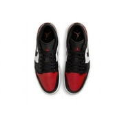 Mens Air Jordan 1 Low White/Black-Varsity Red-White (553558 161) - 11.5