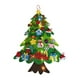 thumbnail image 3 of Árbol de Navidad de fieltro de 38,58 pulgadas con luces, ideal como recuerdo de fiesta, para festivales creativos e iluminados. Estilo A, 3 of 9