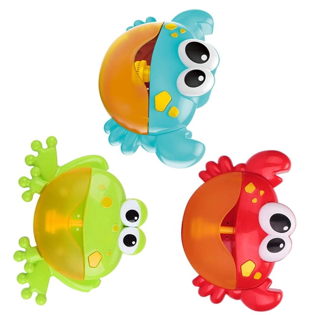 De Del Fabricante De De Del Cangrejo Lindo 3pieces Juguete Del Del Bebé De La Música Yotijar Juguete de la máquina de burbujas para niños