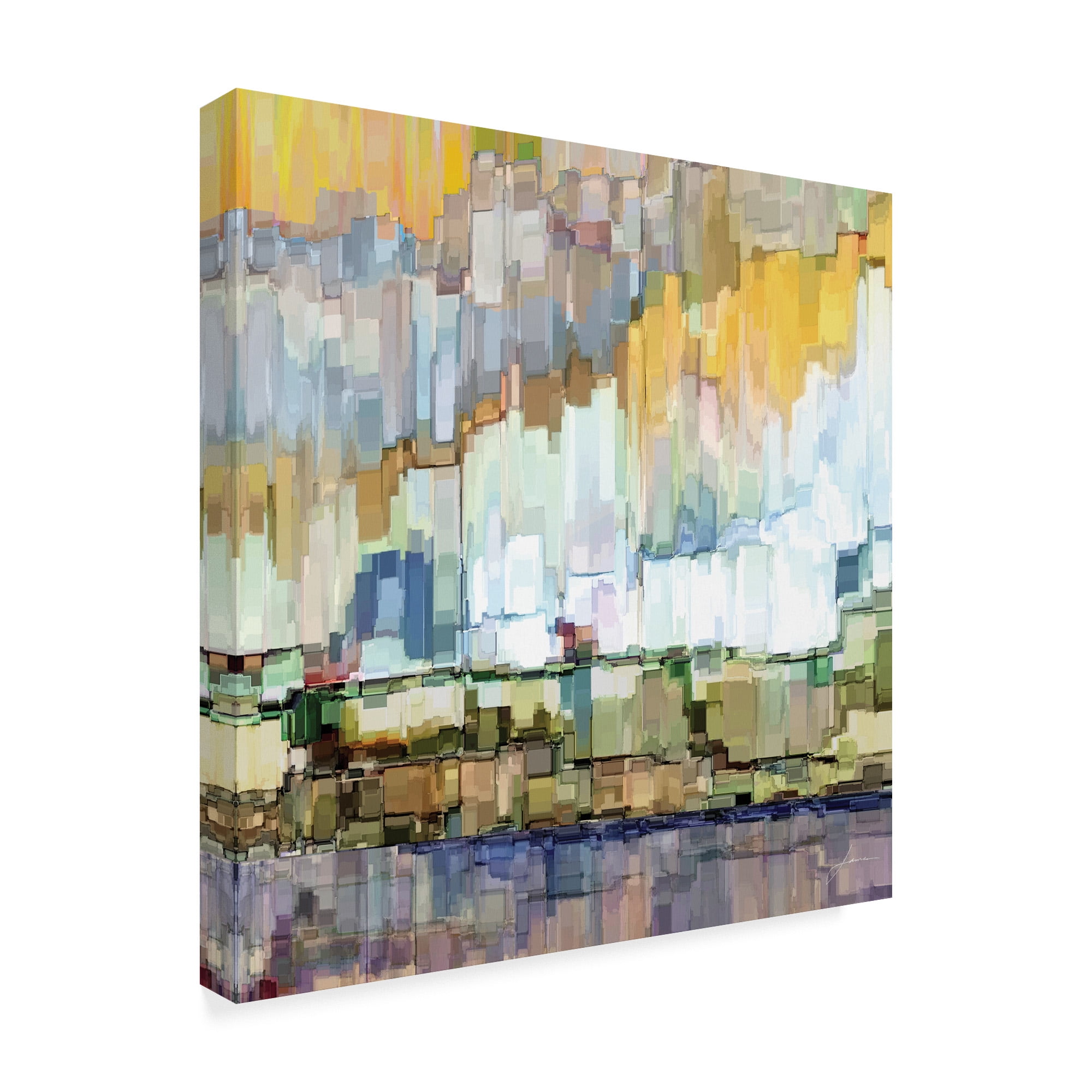 Trademark Fine Art 'Glacier Bay I' Canvas Art by James Burghardt