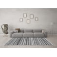 thumbnail image 3 of Ahgly Company Indoor Rectangle Abstract Gray Modern Area Rugs, 2' x 3', 3 of 4