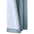 thumbnail image 3 of Thermaplus 71821-153-104-84-601 52 x 84 in. Ventura Blackout Tab Top Curtain Panel, Blue, 3 of 6