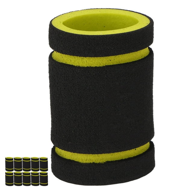 Housses de Poignée en Mousse, Jetables Augmenter Friction Poignée Enveloppe Empêchent de Glisser pour Poignée de la Machine Rouge, Vert, Jaune