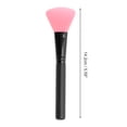 thumbnail image 4 of Unique Bargains 1 Pc Lightweight Large Fan-shaped Facial Mask Brush Pink, 4 of 5