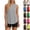 Style1-Gray sun protection clothing women, variant on Maqroz Sun Protection Tank Top Women Lightweight Quick Dry UPF 50+ UV Protection Rash Guard Crew Neck Outdoor Hiking Fishing Sleeveless Shirts Basic Tee Curved Hem Tops Red M
