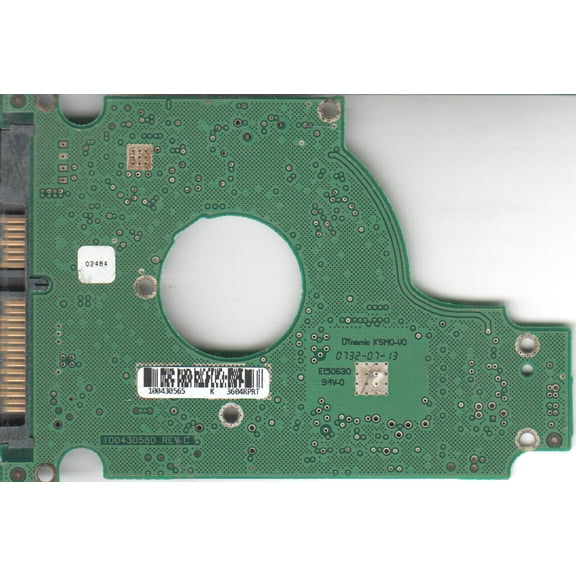 ST980813AS, 9S5132-501, 3.AAB, 100430565 K, Seagate SATA 2.5 PCB