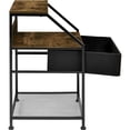 thumbnail image 4 of Buro Con Balda Comoda Mesa Mueble Noche 1 Cajon Moderno Café, 4 of 7