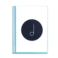 thumbnail image 1 of Musica MIM observa negro blanco Carpeta combinada de protección de páginas, 1 of 3
