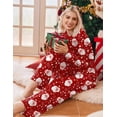 thumbnail image 5 of Ekouaer Comfy Housewear Set Sleeping Set Soft Nightwear Loungewear Plus Size, 5 of 6