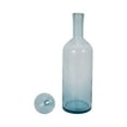 thumbnail image 6 of Glass Vase with Stopper - Handcrafted Coastal Decorative Bottle for Home, Office, Bedroom & Living Room - Elegant Accent Piece for Stylish Interior Decor - 20" Blue, 6 of 10