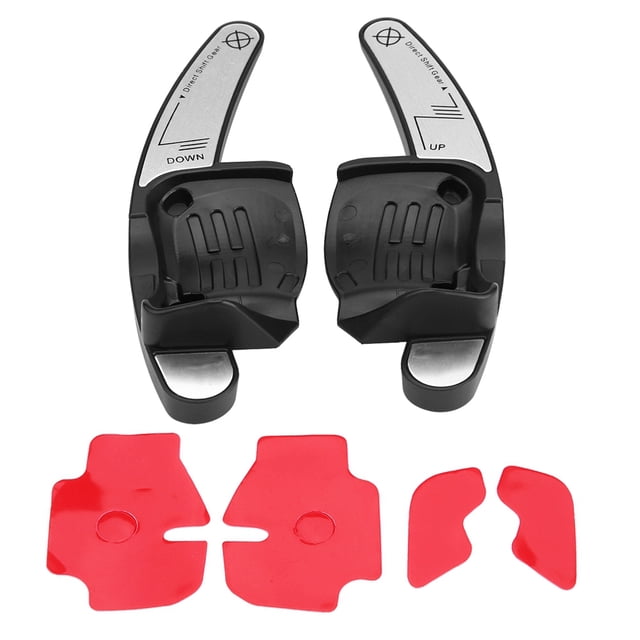 2 paletas de cambio de volante para CC Golf 6 Passat B6 Jetta MK5 Estilo 2